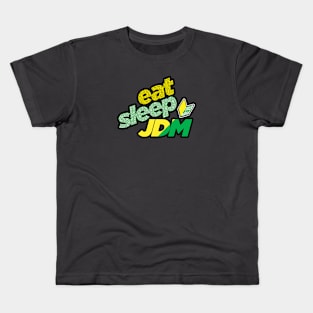 Eat Sleep JDM zentangle style design Kids T-Shirt